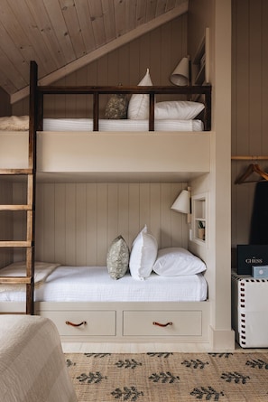 We're not surprised both kids AND adults love the coziness of these bunk beds.