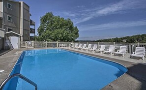 Lounge by this lakeside pool #2 all afternoon (short walk from condo unit)