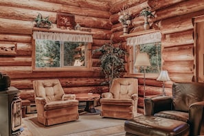 Indoors, Hardwood, Stained Wood, Chair, Furniture