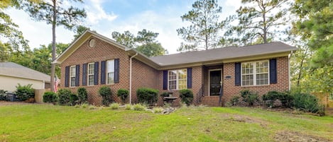 Pinehurst Vacation Rental | 4BR | 2.5BA | 1,872 Sq Ft | Stairs Required
