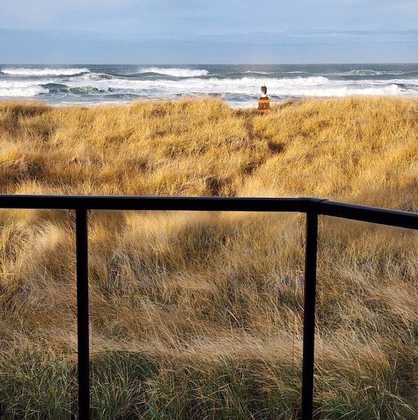 Uitzicht op strand/zee