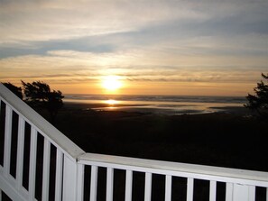 Fall sunset from the 2nd floor