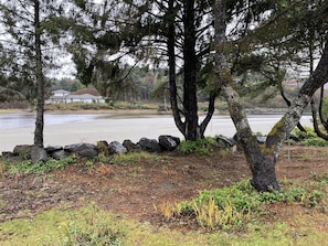 Creek accessible to kayaking and fishing, bird watching  too