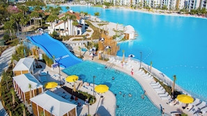 The luxurious area of Evermore where water fun is an adventure for all!