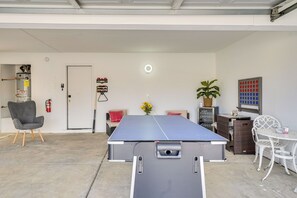 Game Area | Garage | Game Table | Board Games | Card Games | Mini Fridge