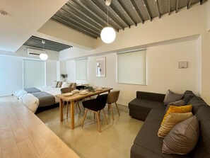 Living Area with the Sofabed