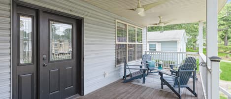 Relaxing Front Porch