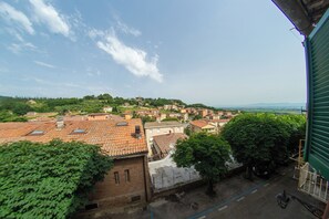 Blick von der Unterkunft