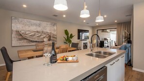 Casa De Praia Open Plan Dining, Kitchen and Lounge