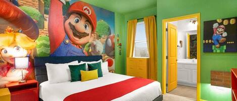Mario Brothers Theme Room