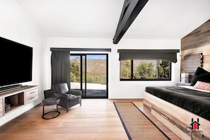 Incredible mountain views, lots of natural light & room-darkening shades when you feel like sleeping in!