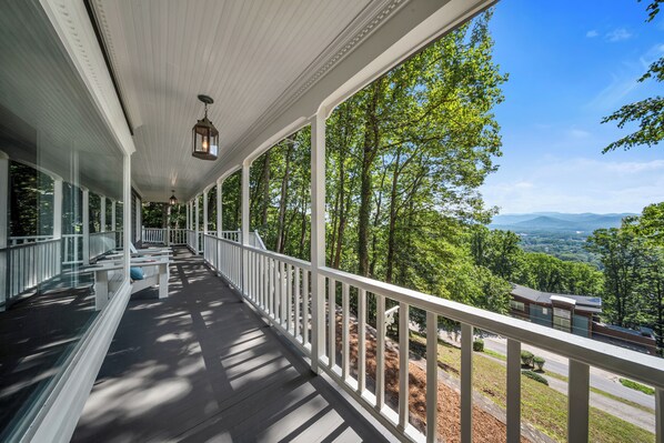 Sip your Morning Coffee on the Covered Front Porch