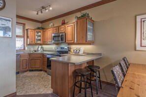 Kitchen with Stainless Steel Appliances 