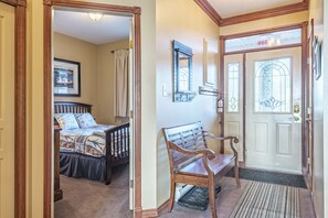 Entryway and Bedroom #2 with Queen Bed 