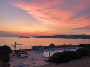 Magnifique vue mer, et son coucher de soleil