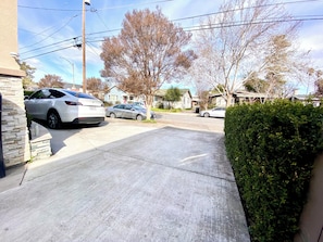 Driveway exit