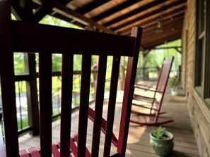 A perfect place to enjoy a glass of wine and take in the solitude.