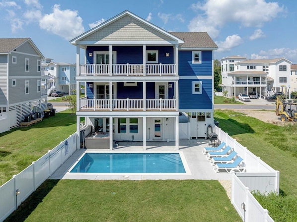 Aerial View of Corolla Cottage