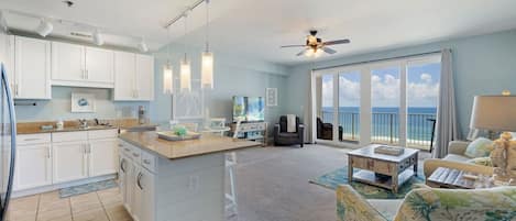 Amazing Beach and Ocean Views throughout the condo!