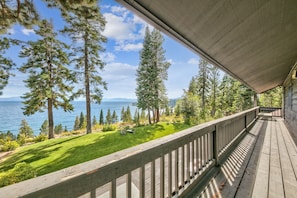Lake Tahoe Views from the deckBeautiful Lake Tahoe view from the estate