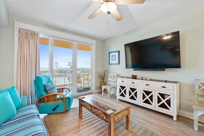 Living Area with Balcony