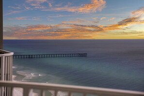 View from the balcony