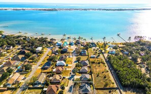 Arial View of the Waterfront Community and the Santa Rosa Sound