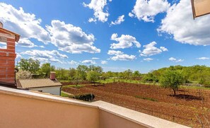 Ausblick vom Balkon