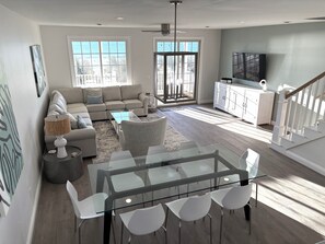 Ocean-front Living and Dining room.