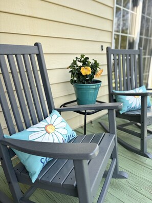 Your front porch welcomes you home!