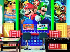 Mario Bros game room