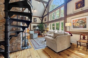 Entry into the living room from front door