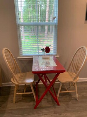 Dining area