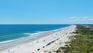 Beautiful, wide, white sand beaches for walks, runs, relaxing, & sand castles.