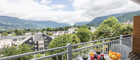 Balcon avec vue Hautacam