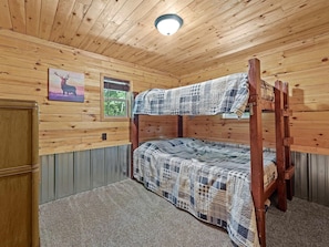Bunk Bed is unique because both top and bottom are Full Size instead of twins.
