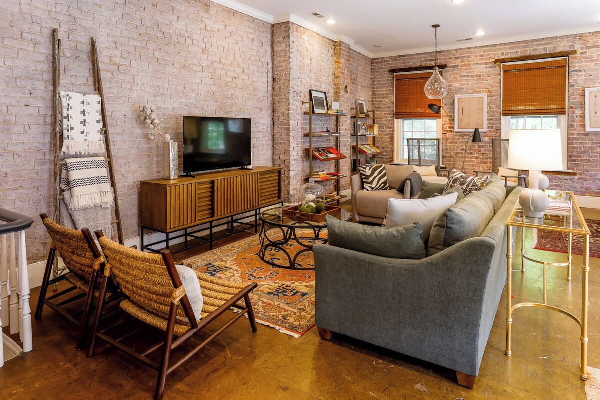 Urban retreat beautifully appointed and operated by interior designer
