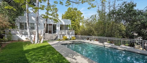 Saltwater Pool and hot tub