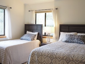 Full bed & Twin bed. #Lake Tahoe, Skiing, Northstar ski resort, golf