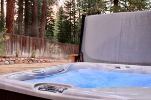Soak your worries away in spa. #Lake Tahoe, Skiing, Northstar ski resort, golf