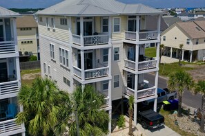 Beautiful home with three covered decks