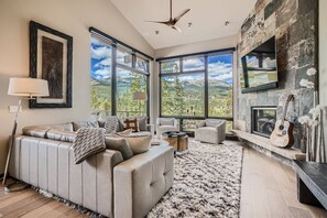 Open and inviting great room with VIEWS