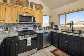 Fully Stocked Kitchen