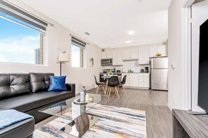 Open-plan living area 