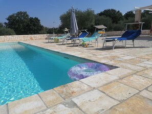 vista piscina