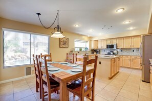 Kitchen & Dining Area | Keyless Entry