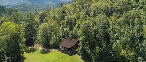 The Berrey Family Patch is surrounded by the breathtaking mountains of North GA.
