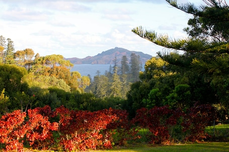 View of Phillip Island from wide deck