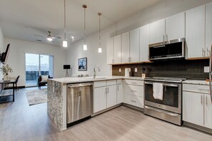 We LOVE the light in this kitchen!