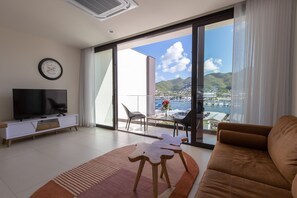 Living Room + Balcony